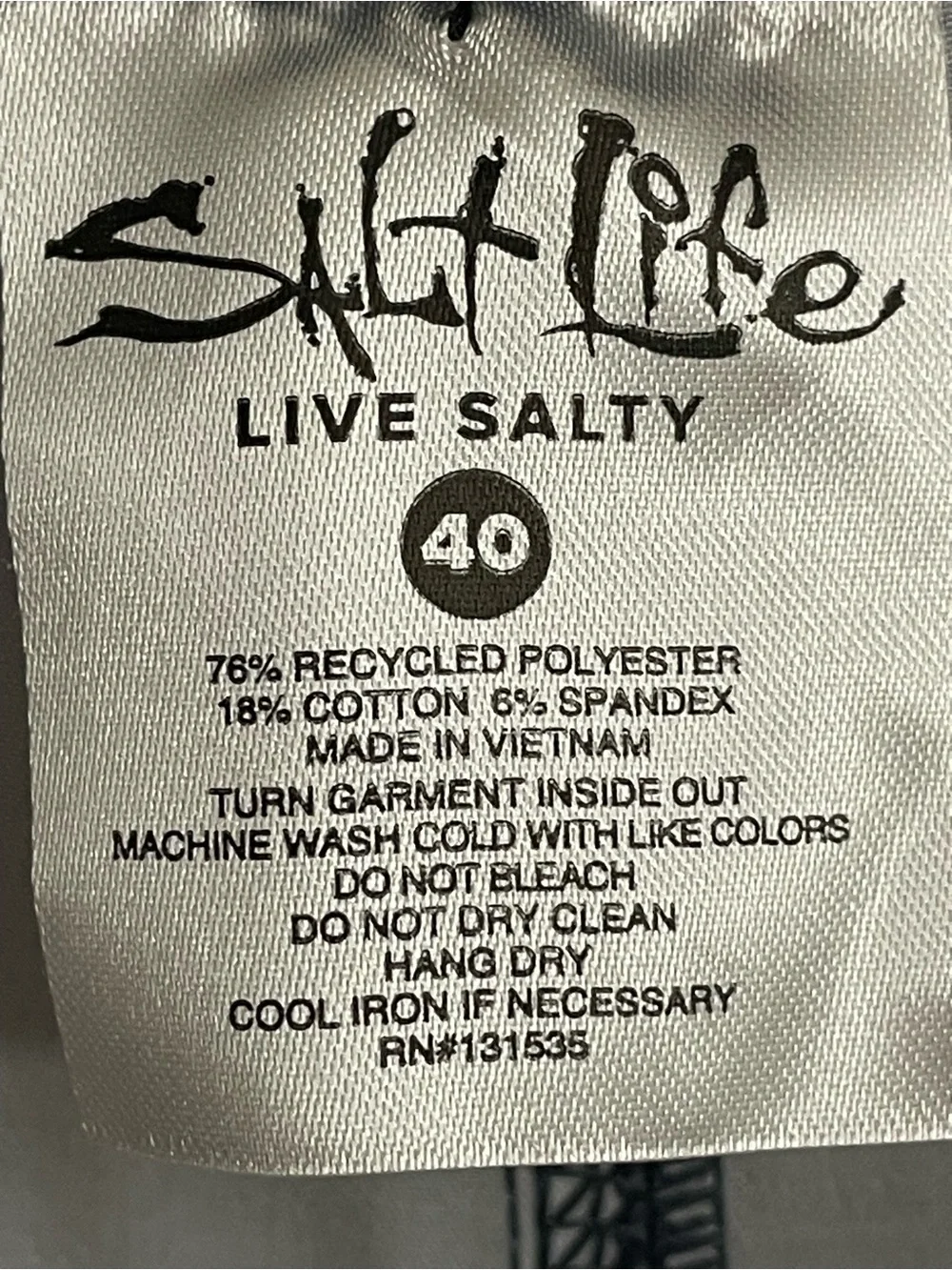 Salt Life Men’s Seafoam & Coral Trim Board Shorts